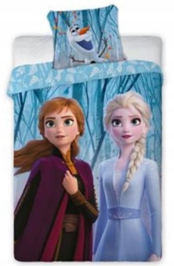 

Pościel Dziecięca Frozen 160x200 Elsa Anna