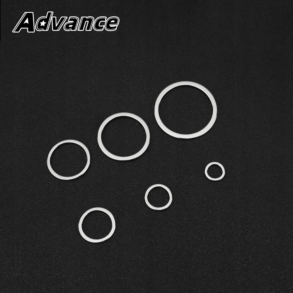 2PCS Titanium Key Ring Keychain Connecting Marka bez marki