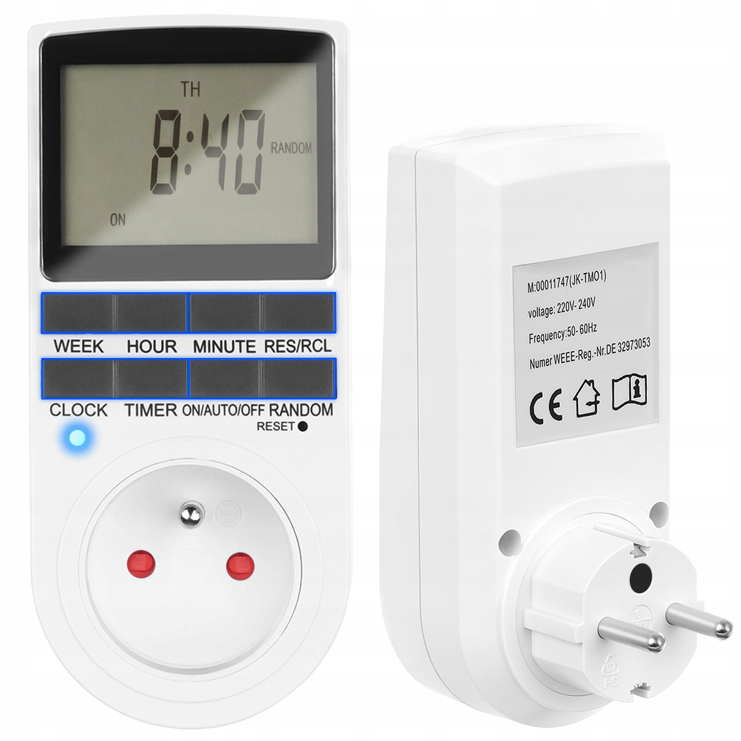 

Programator Czasowy Włącznik Wyłącznik Timer LCD