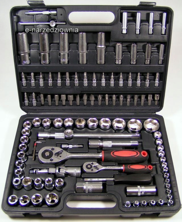 ZESTAW KLUCZY 148 KLUCZE NASADOWE TORX IMBUS YATO Liczba elementów w zestawie 148