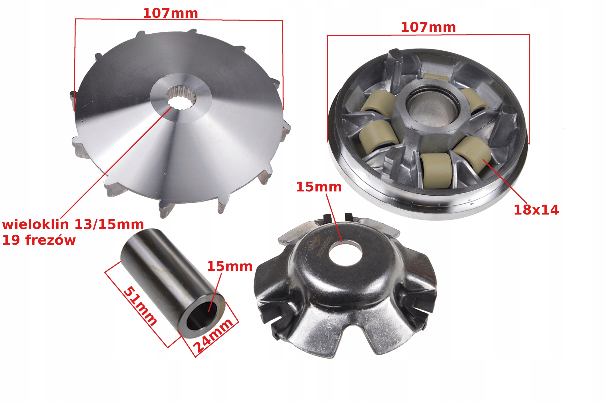 WARIATOR CHIŃSKI SKUTER 4T GY 125 Producent Acme