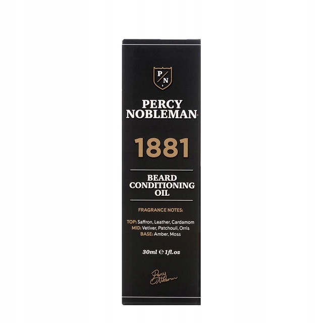 Olejek do brody Percy Nobleman 1881 30ml Marka Percy Nobleman