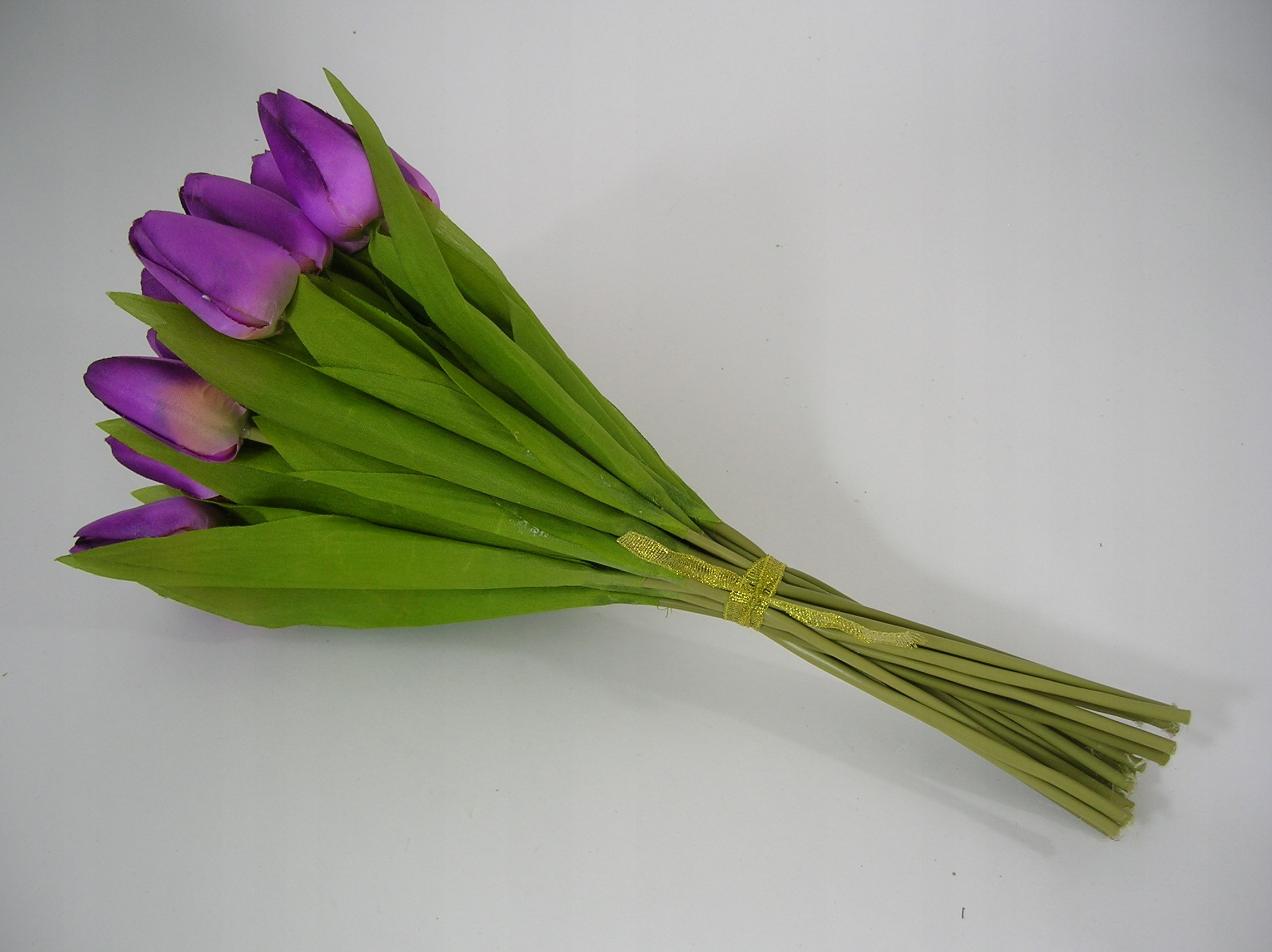 TULIPANY WIĄZANKA BUKIET 25 SZT FIOLETOWE TULIPANY Marka bez marki