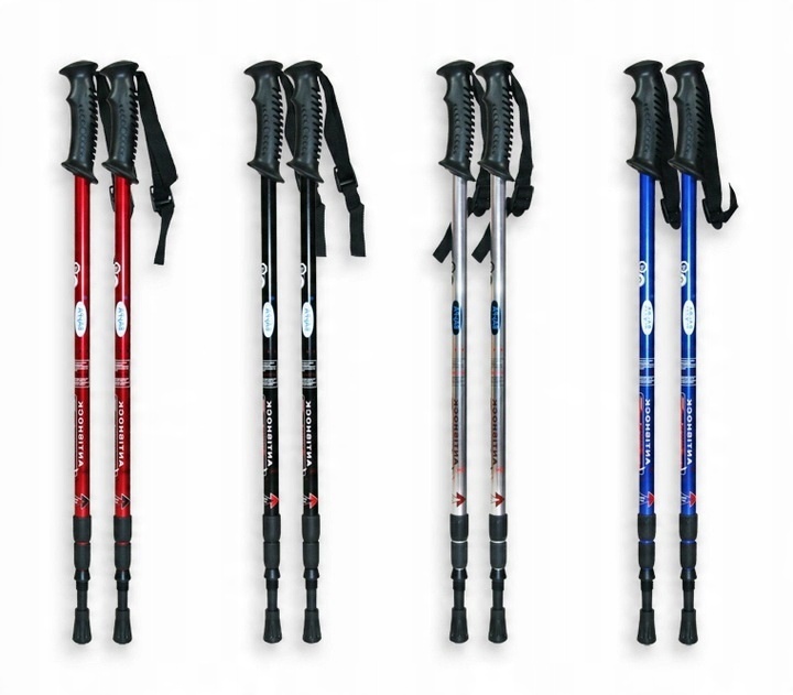 

Komplet Kijki Trekkingowe 2 Antishock 65-135 CM