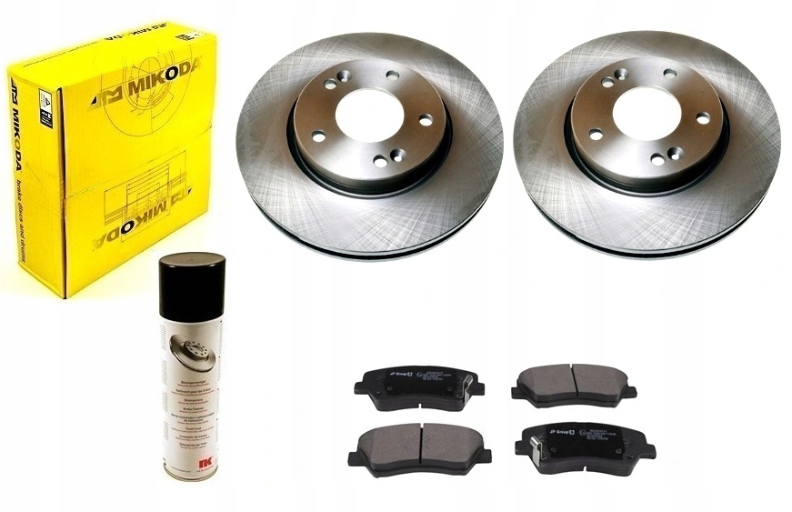 Диски колодки HYUNDAI i30 KIA CEED II спереду 280 мм