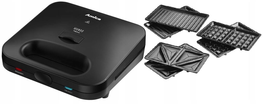 

Opiekacz do kanapek Amica Smk 4011 Grill Gofry