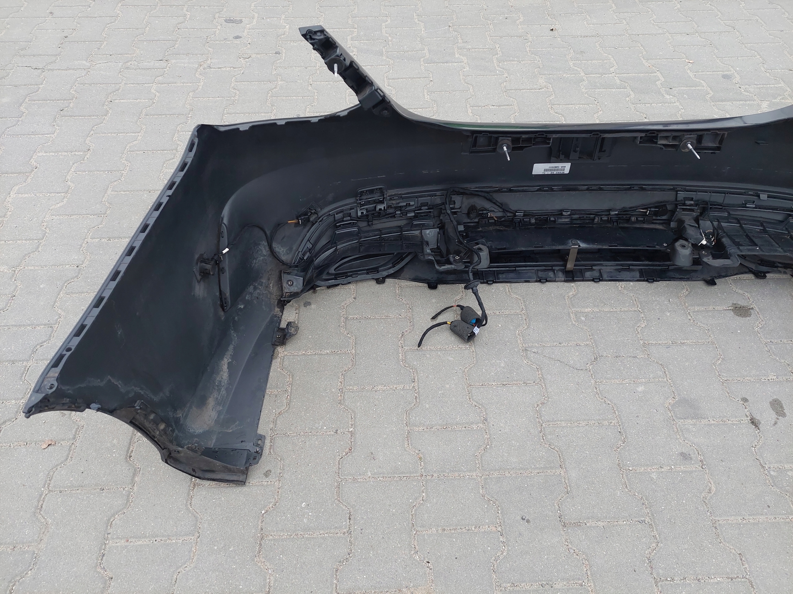 bumper rear part rear PDC complete MERCEDES C sedan W205 AMG