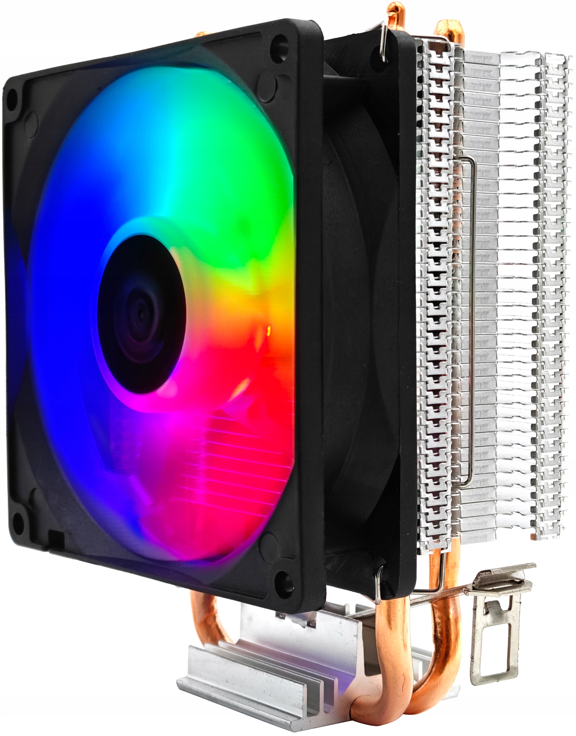 3x Chłodzenie Do Procesora Amd Intel Lga 1700 AM5 Pwm Rgb 2 Ciepłowody 4pin