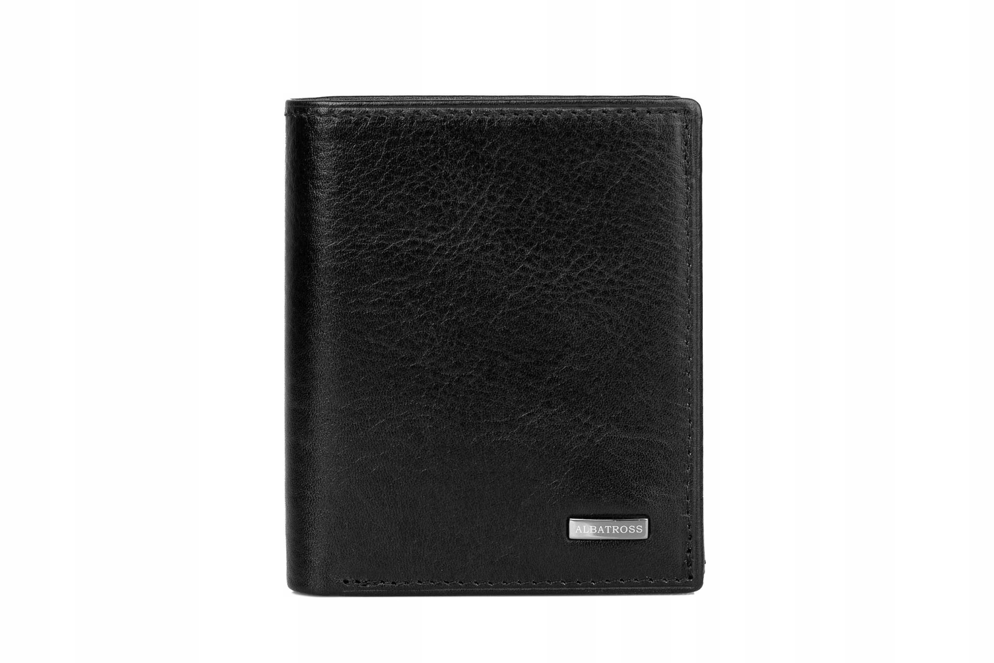 

Portfel męski Skórzany Albatross Czarny