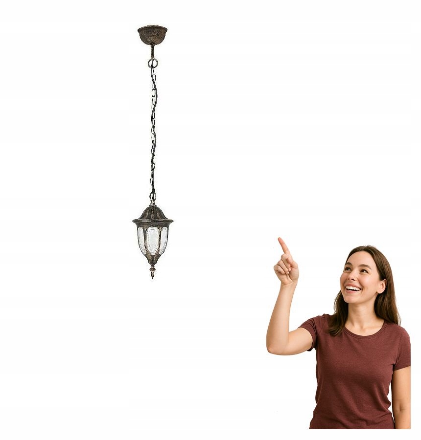 Venkovní závěsná lampa Milano 8374 Rabalux