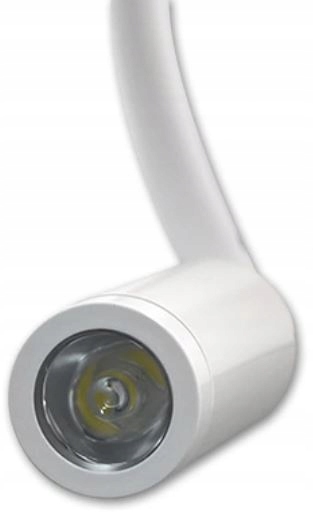 Kinkiet, lampka LED do czytania 3W 4000K - biała Kolor biały