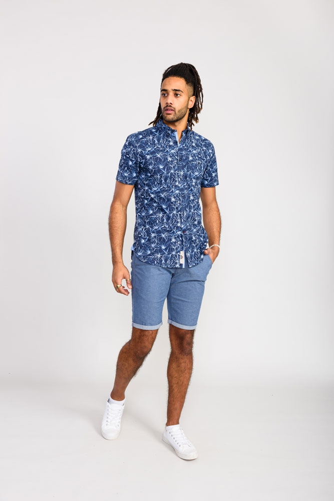 DUKE D555 DUŻE ROZMIARY KOSZULA CASUAL 4XL 156cm Model Padbury