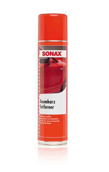 SONAX DO USUWANIA ŻYWICY 400ML - PTASIE ODCHODY