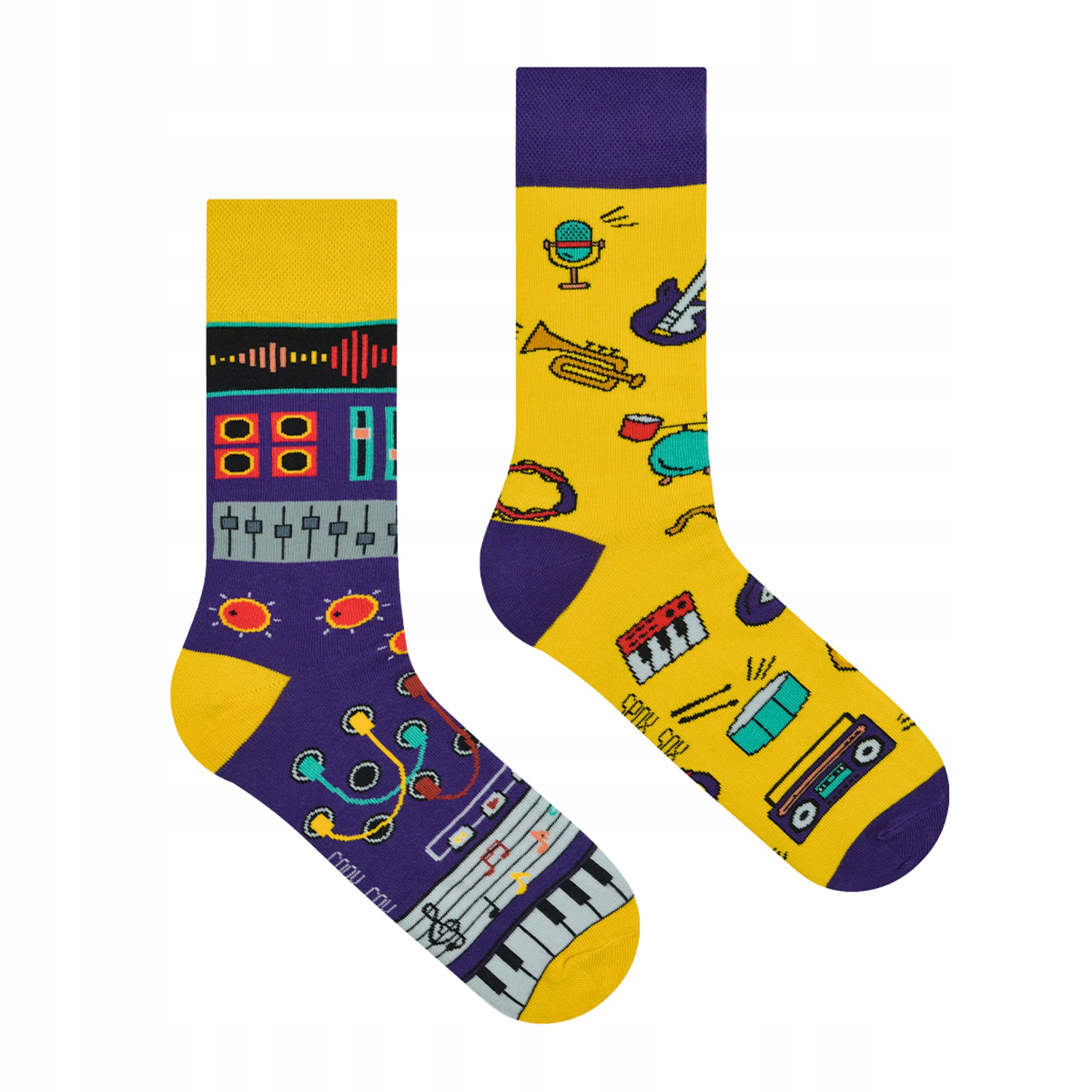 

Skarpetki muzyczne instrumenty- Spox Sox r.44-46