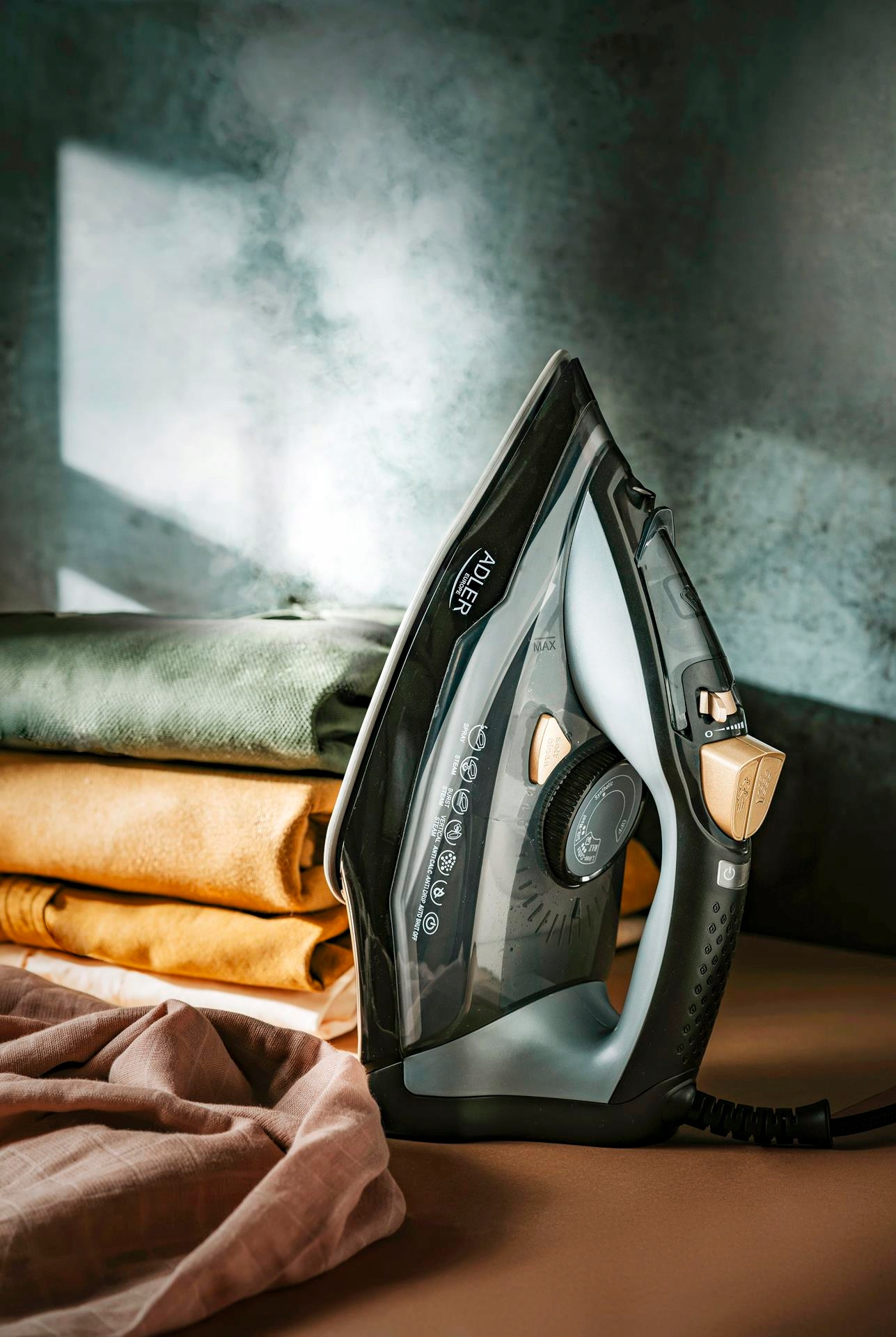 ŻELAZKO PAROWE 3000W STRAŻAK ANTI-CALC ANTI-DRIP Rodzaj żelazka parowe