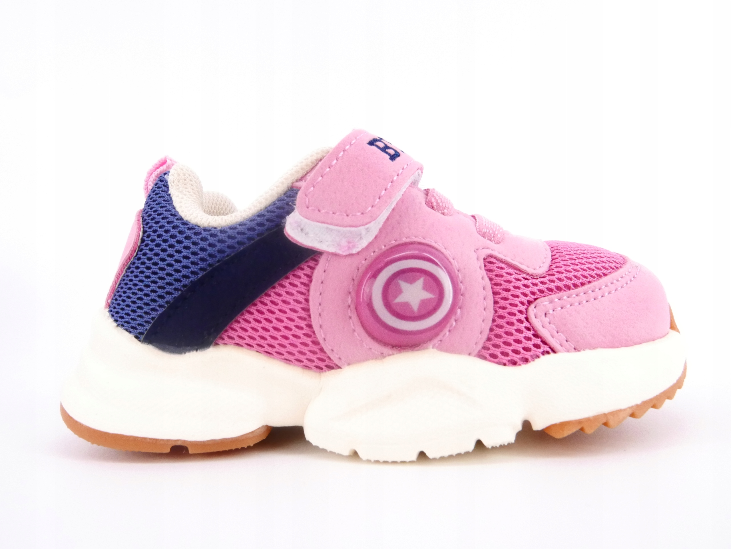 

Adidasy dziecięce Bbwawa Różowe na Rzepy r25