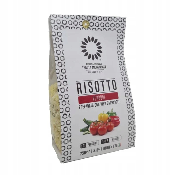 Risotto warzywne premium Vegetables Riso Carnaroli 250g - Tenuta Margherita