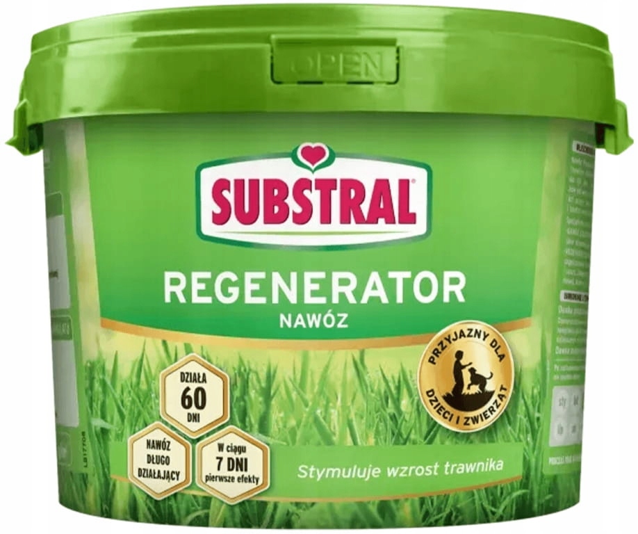 Vícesložkové hnojivo granulát pro trávník, regenerátor 5 kg