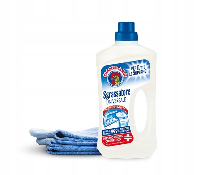 Levně 4X Univerzální tekutina Sgrassatore Universale Disinfettante 750 ml