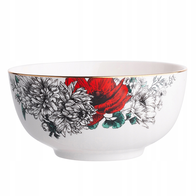 

Miska Salaterka porcelanowa Poppy W Maki 400ML
