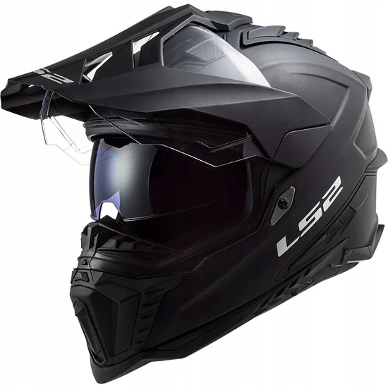 Motocyklová Enduro Prilba LS2 MX701 Explorer Solid Matt Čierna 06 Ako Darček