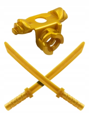 

Lego zestaw, zbroja+ katana, 98132, 30173, złote