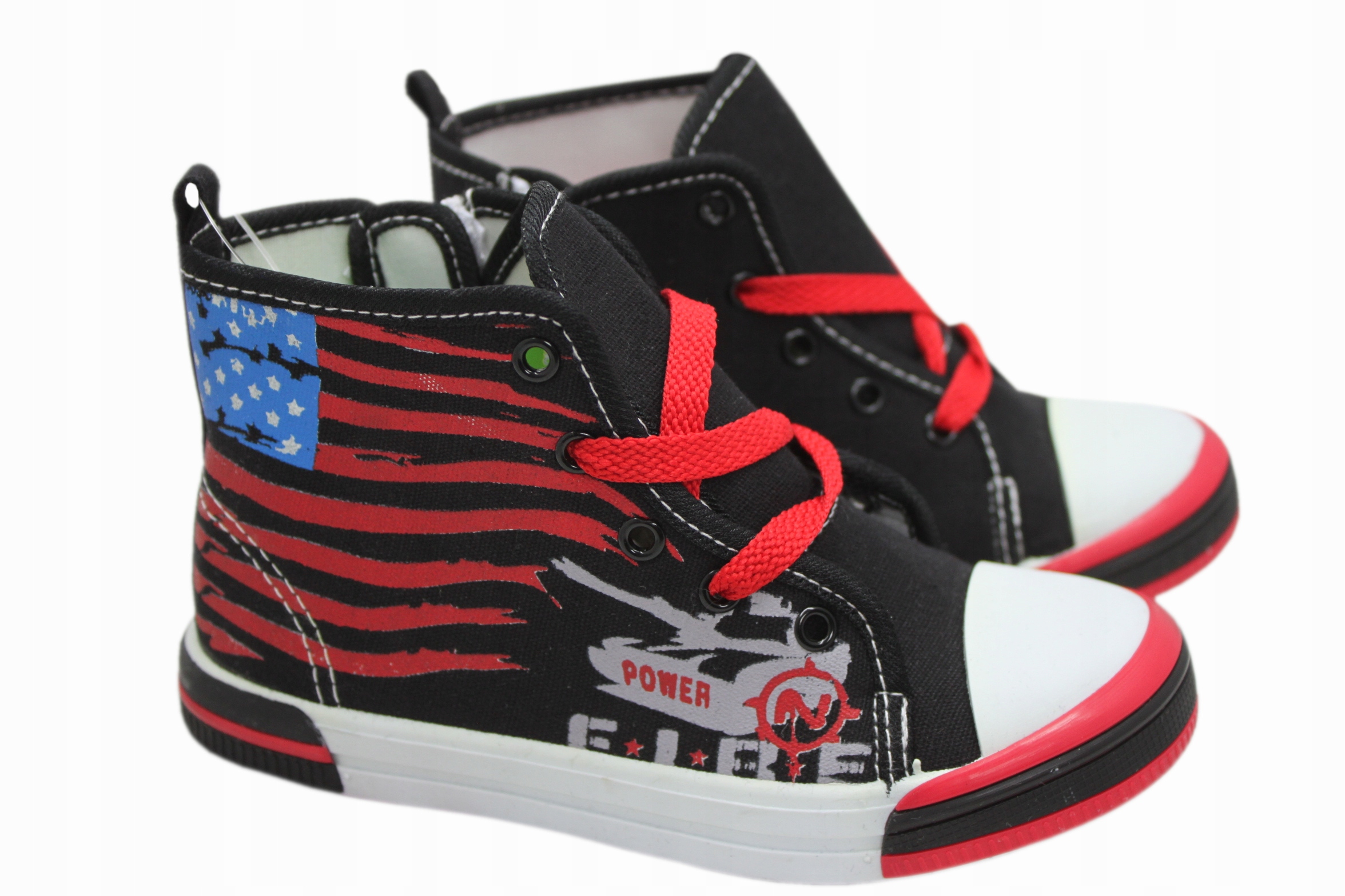 

Trampki dziecięce American Club czarny r 30