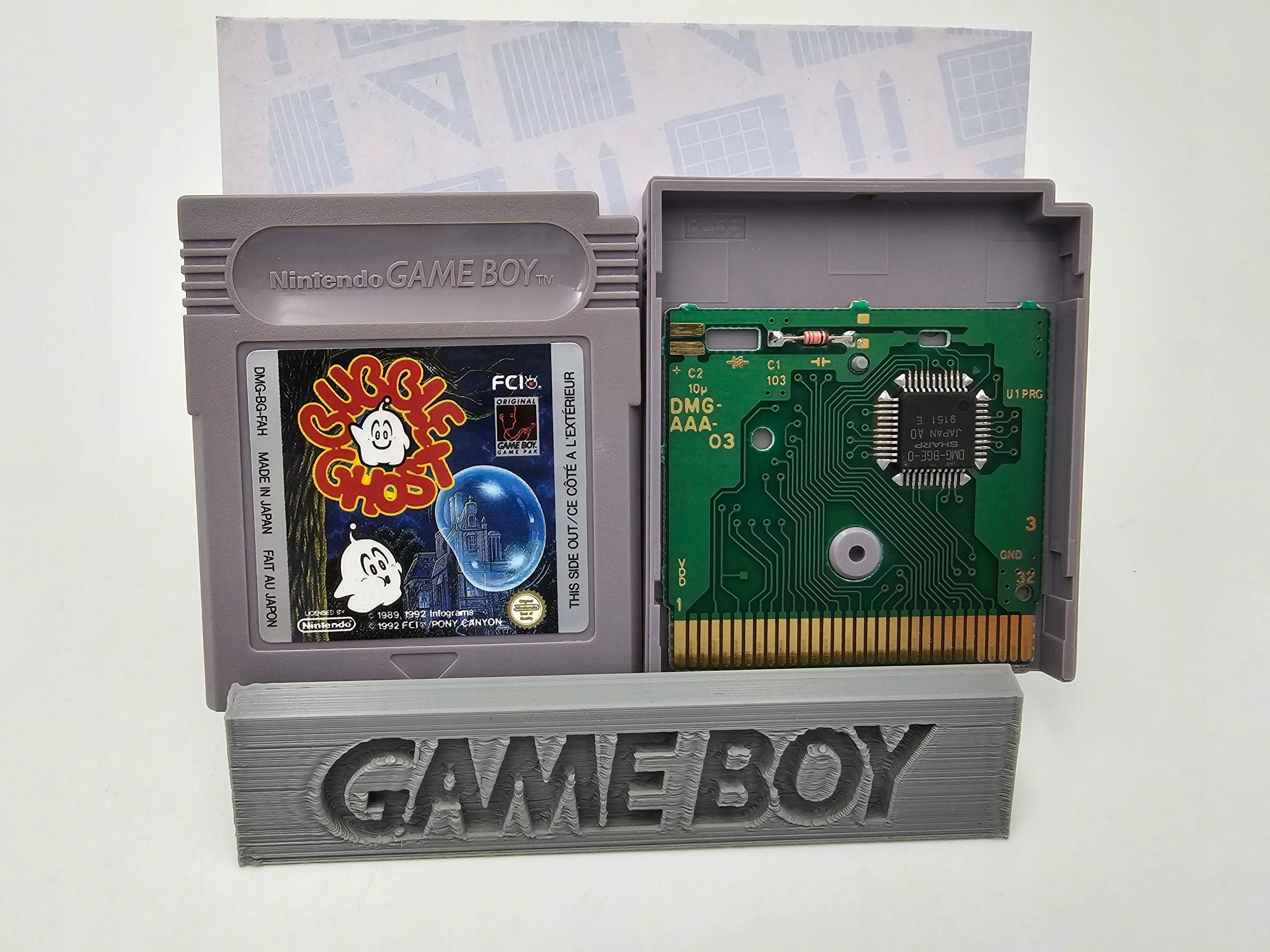 GAME BOY BUBBLE GHOST ORYGINAŁ Tytuł Bubble Ghost