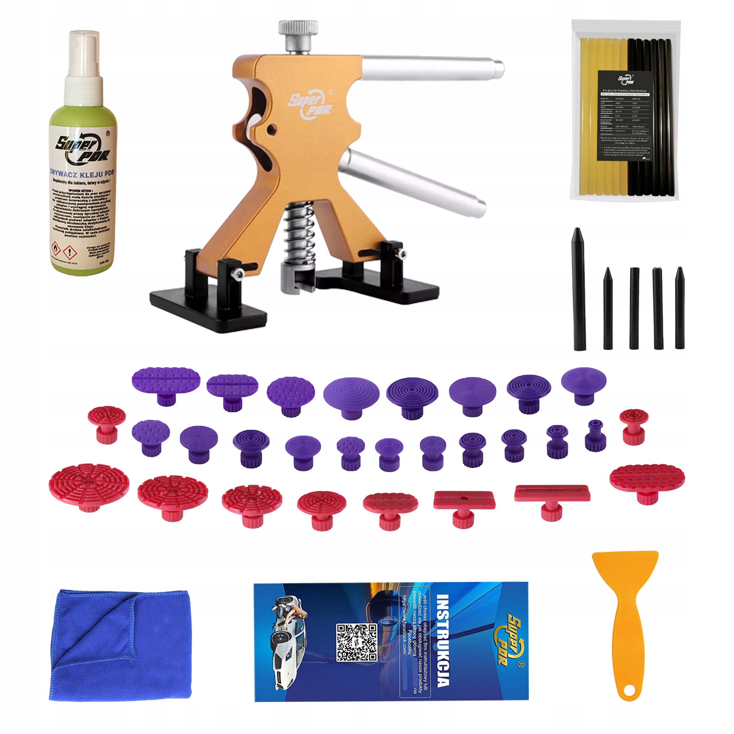 Sada pro vytahování promáčklin