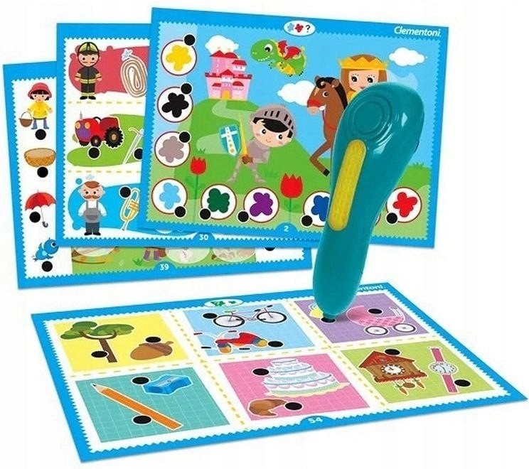 Mówiące Pióro 500 Pytań 50782 Gra Edukacyjna Clementoni 3+ EAN (GTIN) 8005125507825