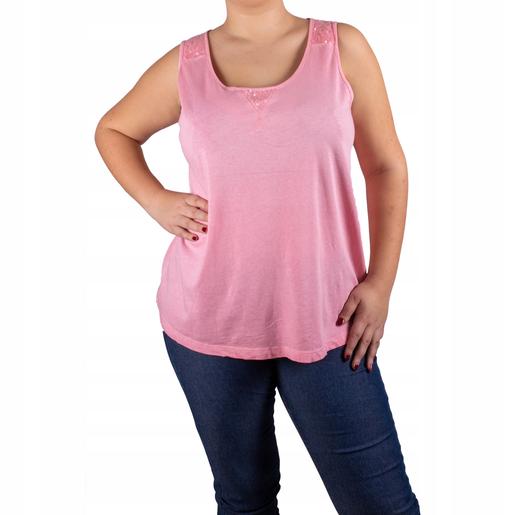 

Bluzka Damska na ramiączkach Top 36/38