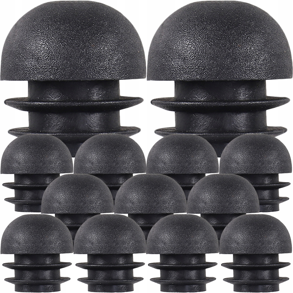 NÓŻKI METALOWE DO BIURKA PLASTIKOWE ZAŚLEPKI KULOWE 30 SZT