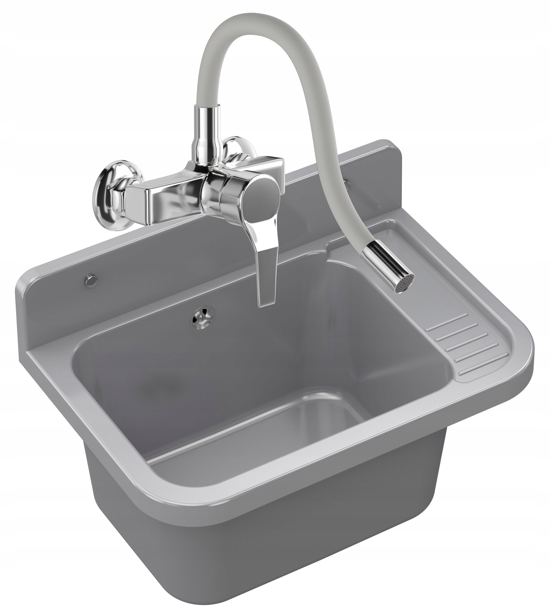 Technický Dřez Komora Baterie Šedá Flex