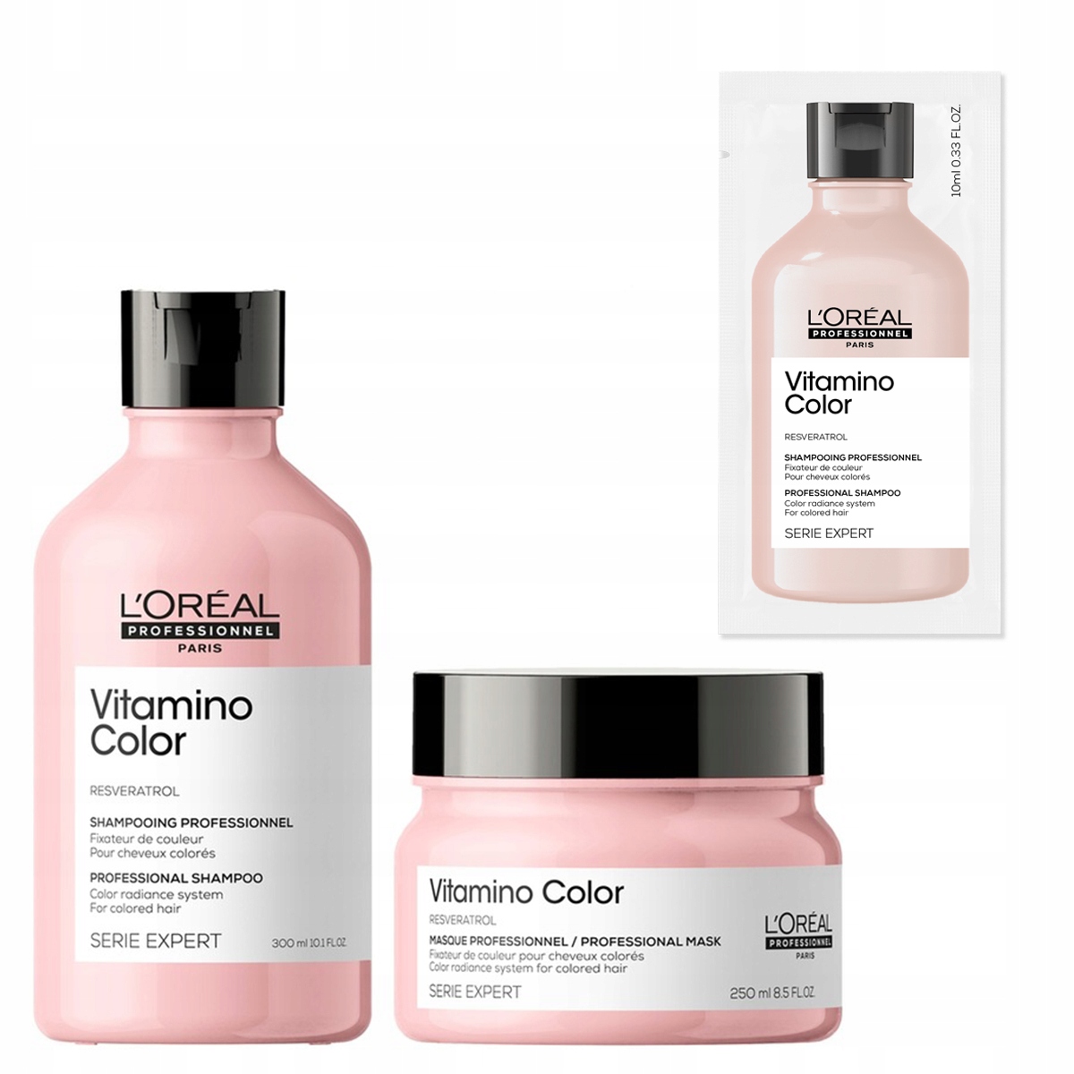 Loreal sada pro barvené vlasy Vitamino Color šampon maska dárek