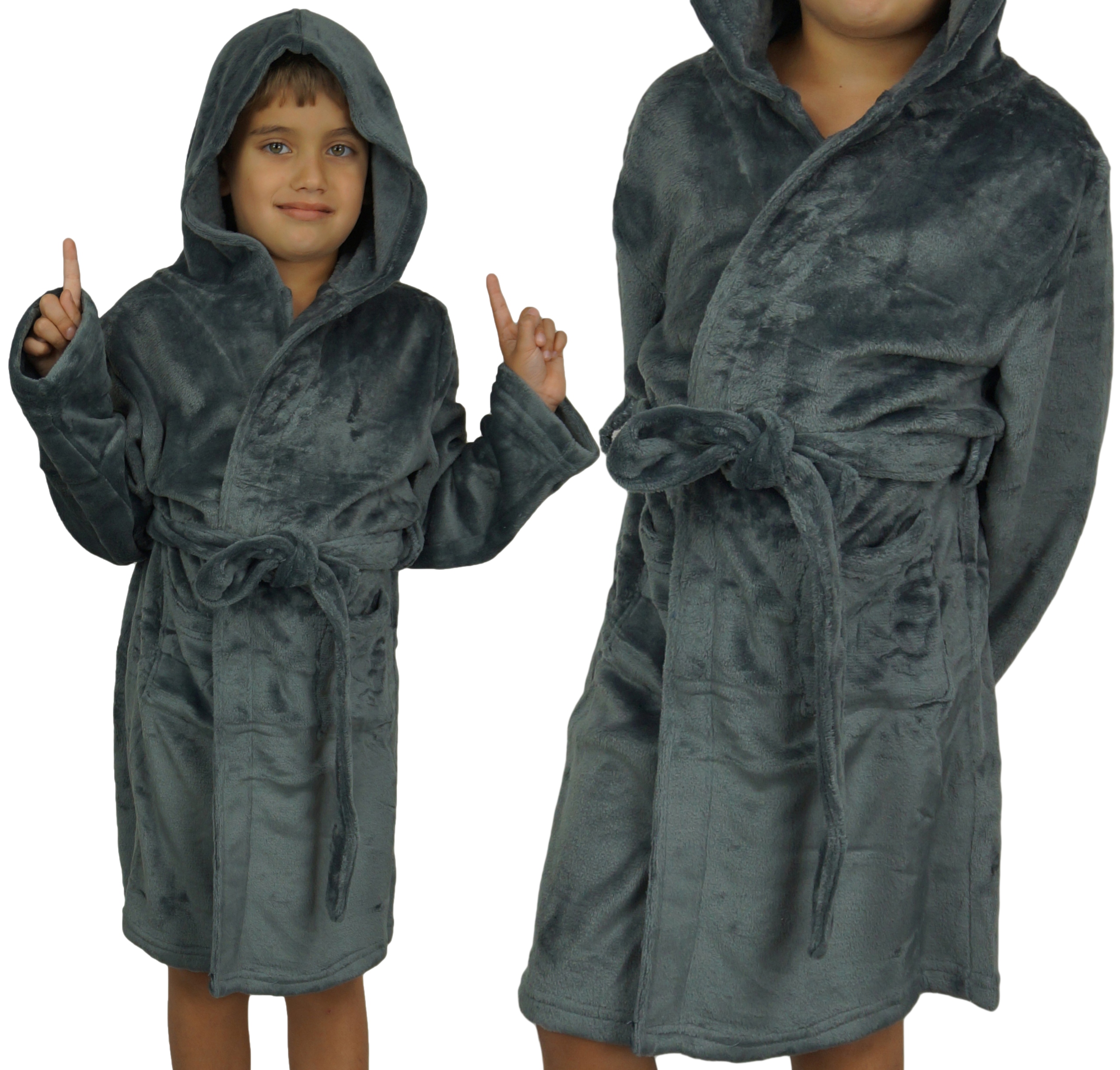 

Szlafrok dziecięcy 134 ciepły Soft wygodny New kap