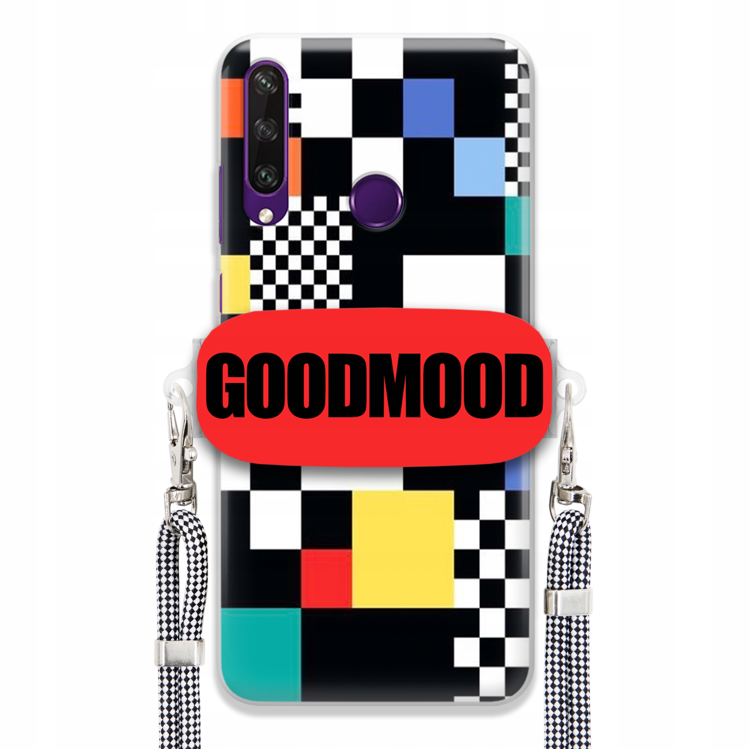 Puzdro Na Huawei Y6P Case Držiak Na Vodítko Pre Telefón Pixelart Goodmood Vzory