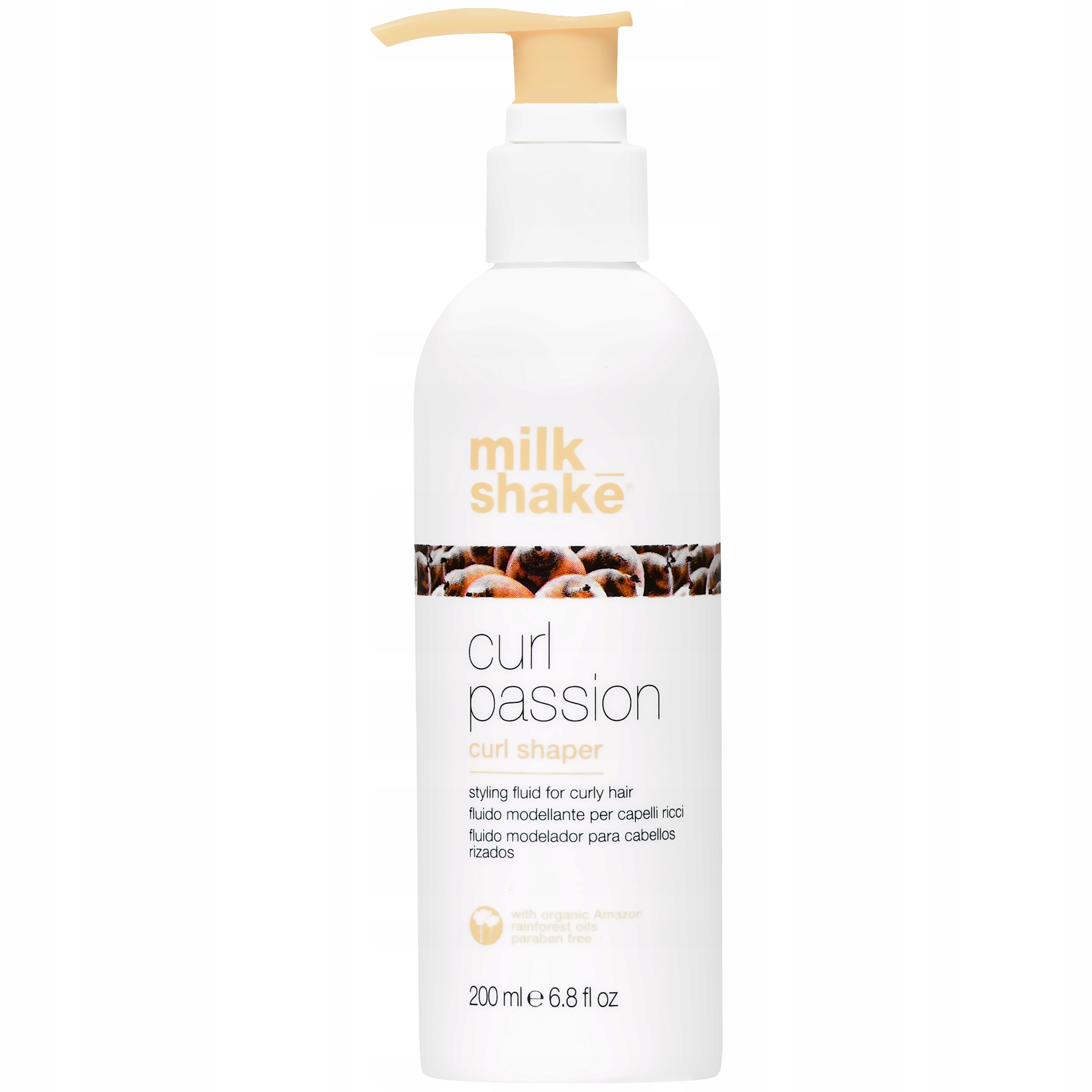 Modelovací fluid na kadeře a vlny Milk Shake Curl Passion vyživující 200 ml