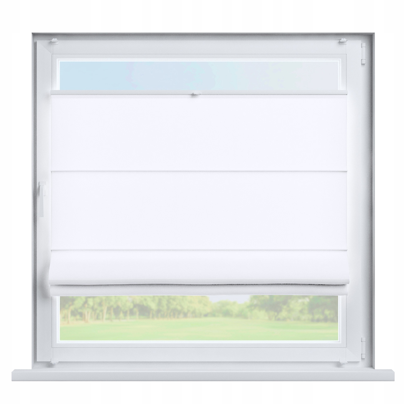 Dekoria Plisovaná roleta rímska Sicília 80x160 biela