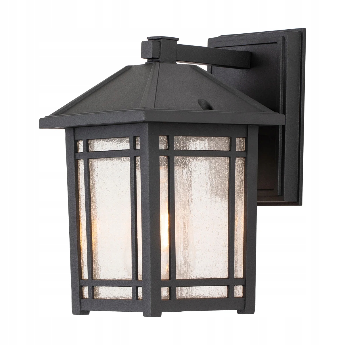 Vonkajšia nástenná lampa čierna E27 60W IP44 Cedar Point Quoizel