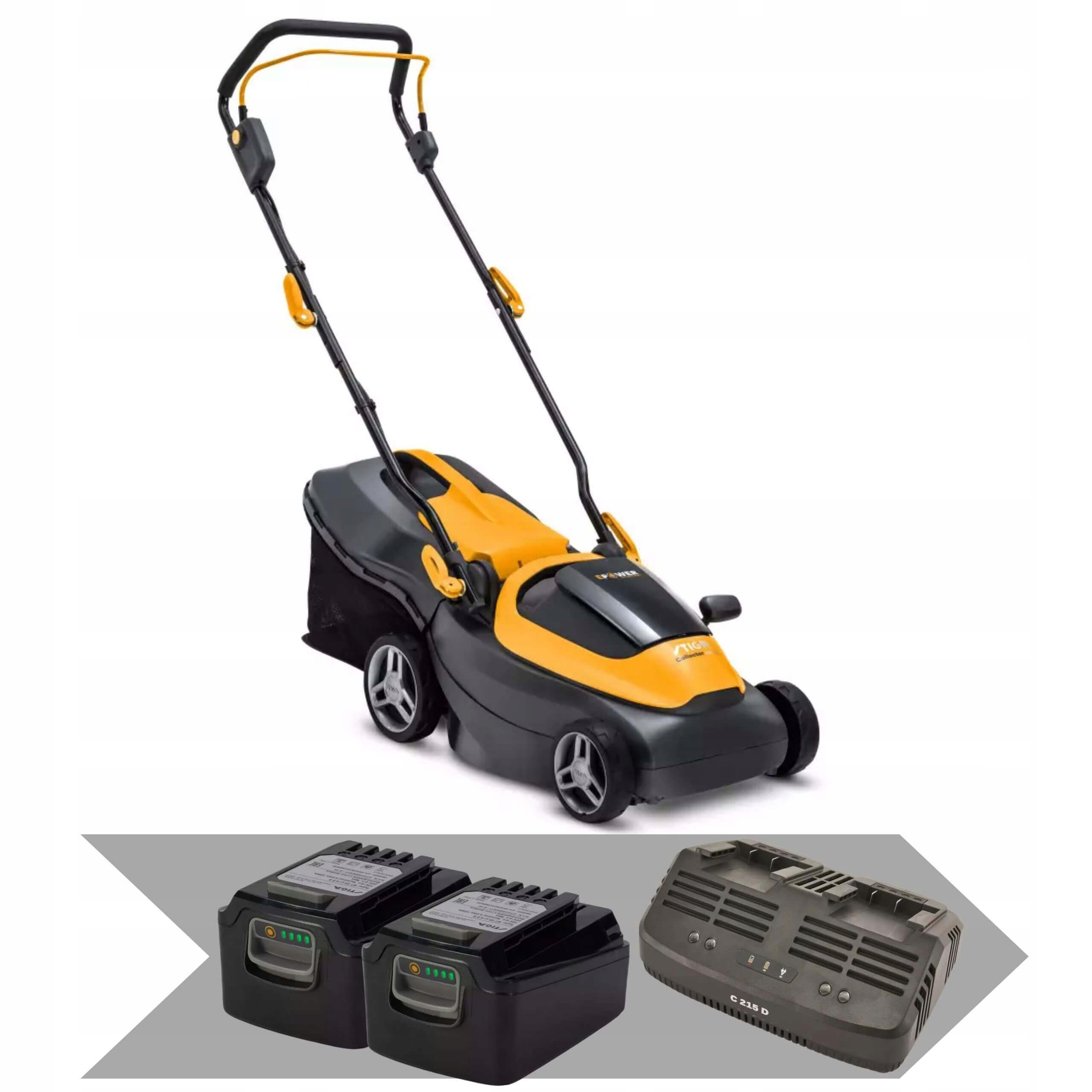 Kosiarka Akumulatorowa Stiga Collector 136e zestaw