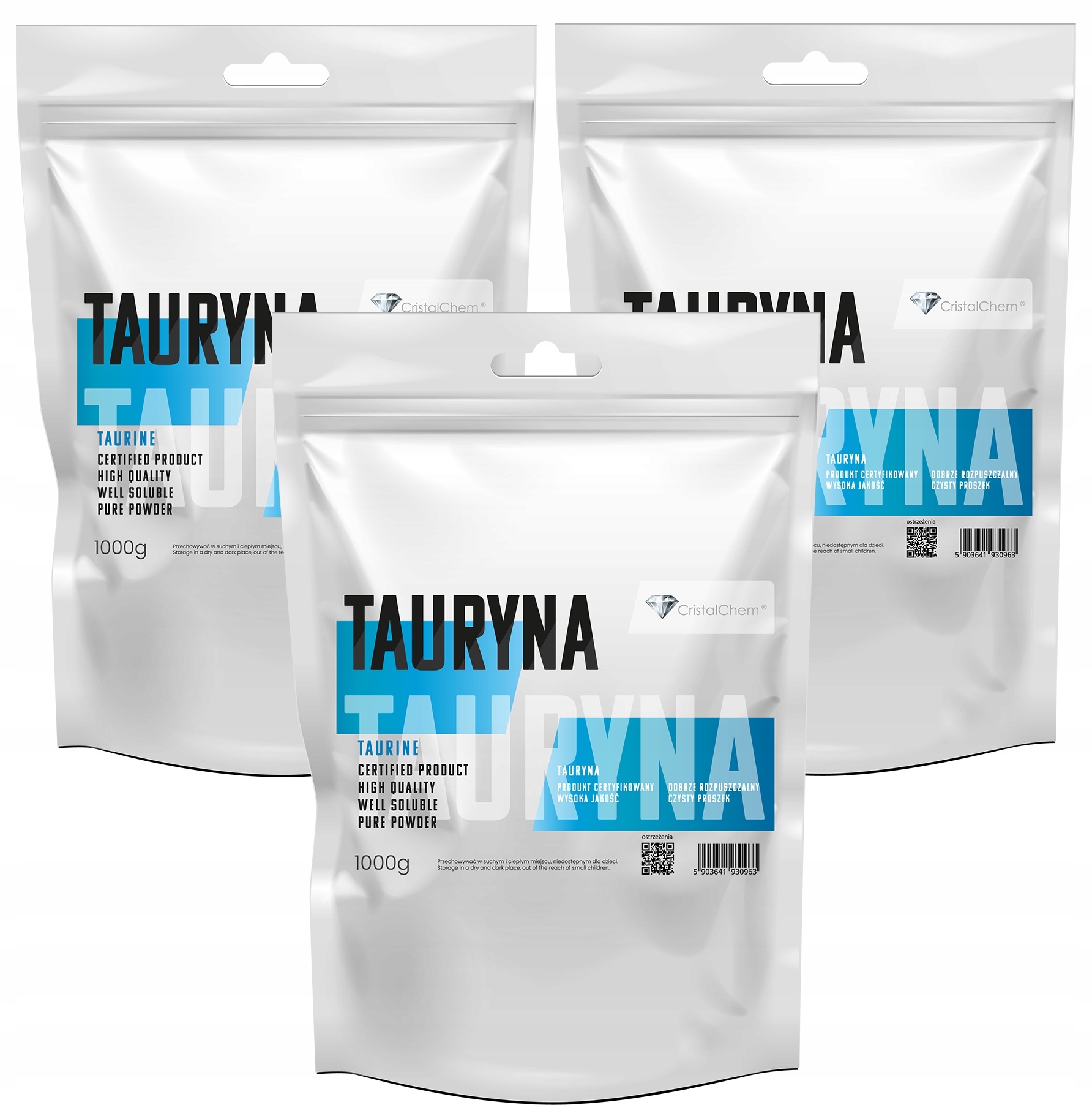 

Tauryna Czysta Puszysta Proszek 3kg*Czystość 100%