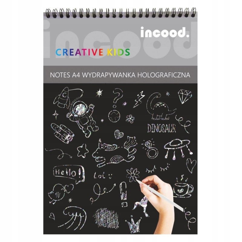 

Notes A4 wydrapywanka holograficzna (0105-0039)