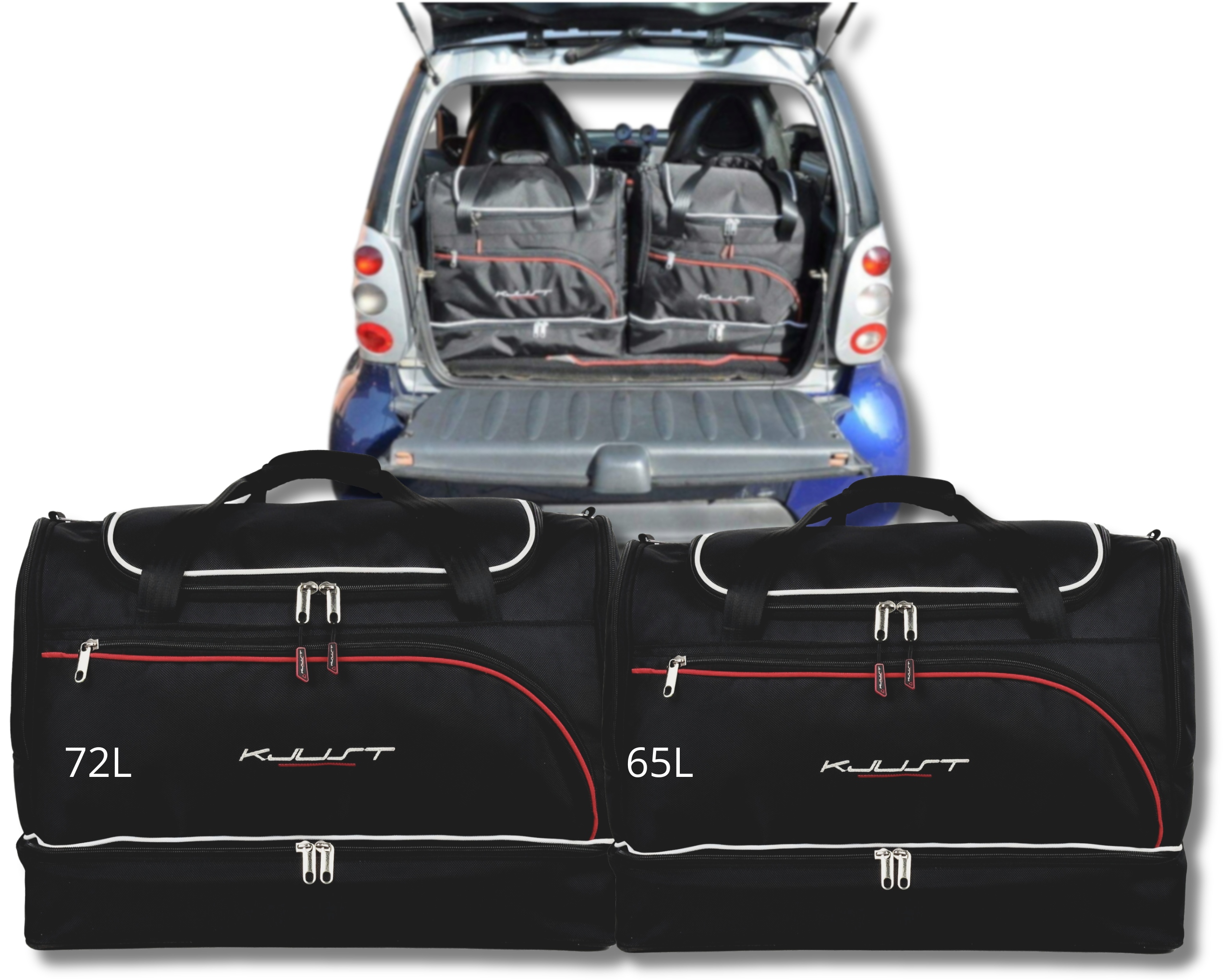 Cestovná Taška Do Kufra Smart Fortwo Coupe 1998-2007 2 ks