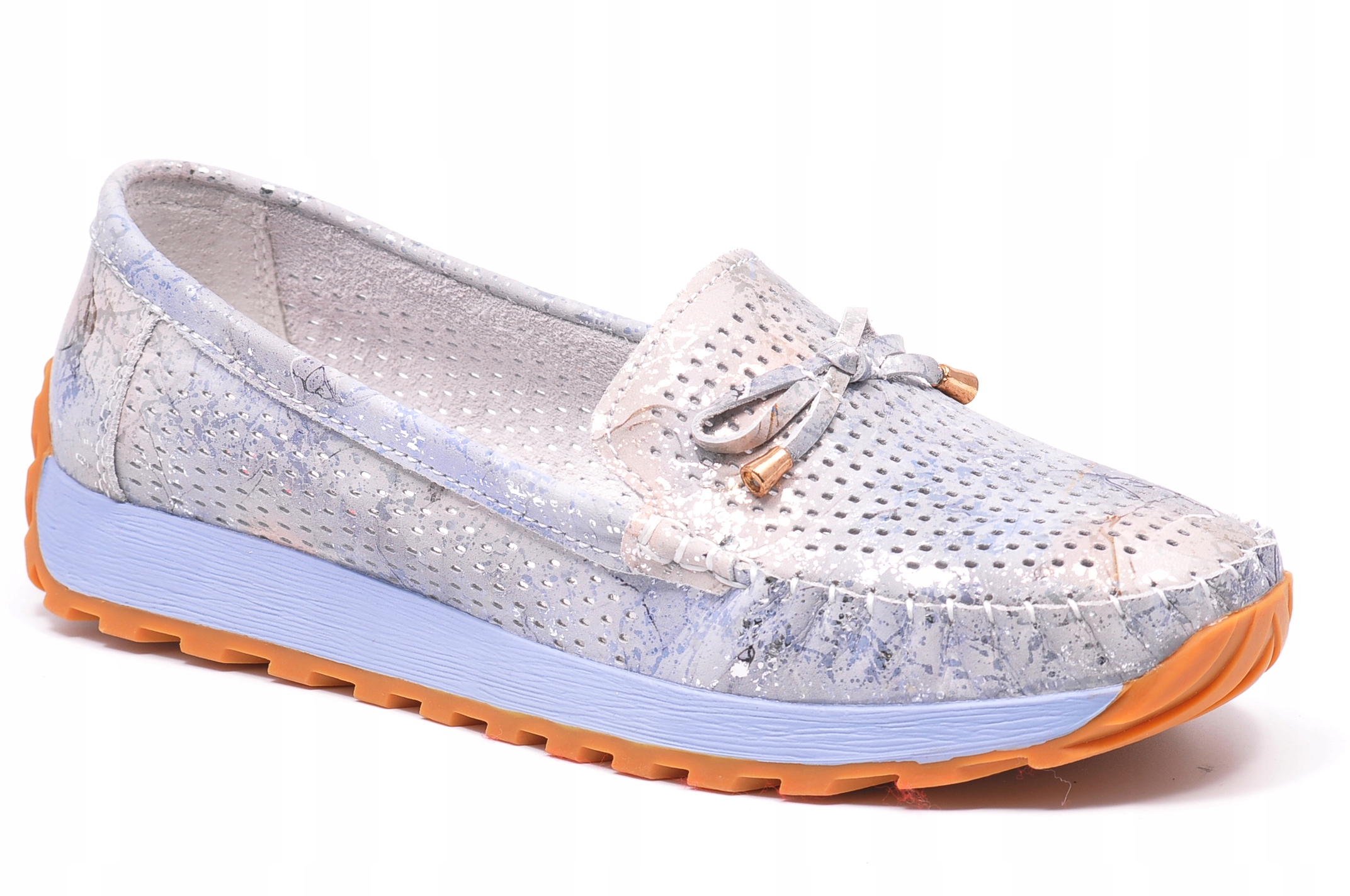 Mokasíny Artiker 58C0128 Modré Velikost 36