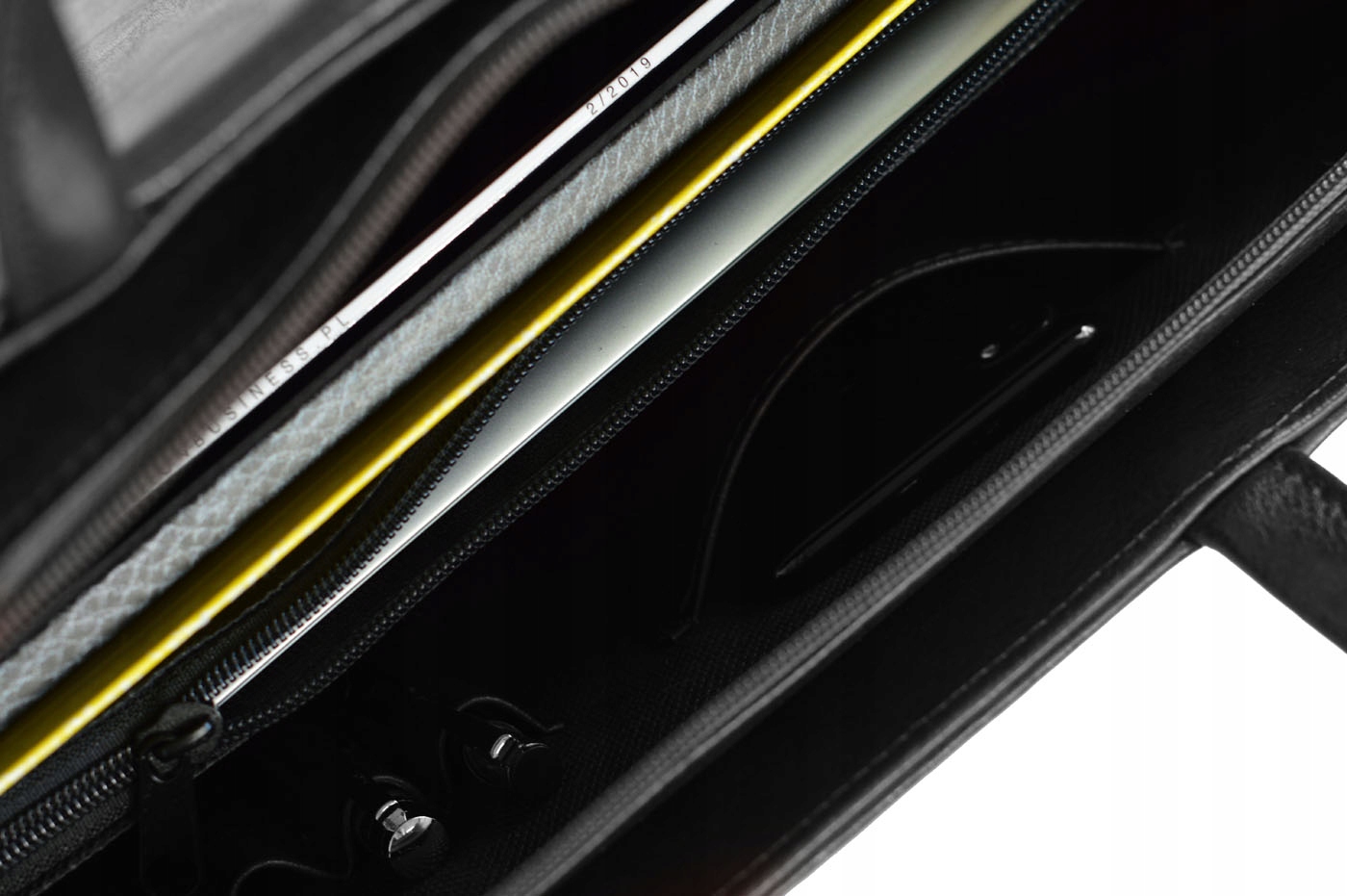 Teczka, Aktówka Damska - ELEGANCKA i FUNKCJONALNA Liczba komór 2