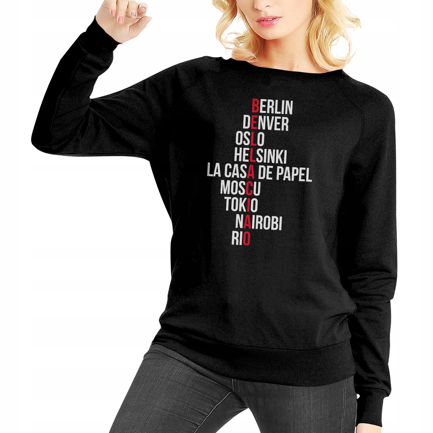 

Bluza damska Dom z papieru la casa de papel