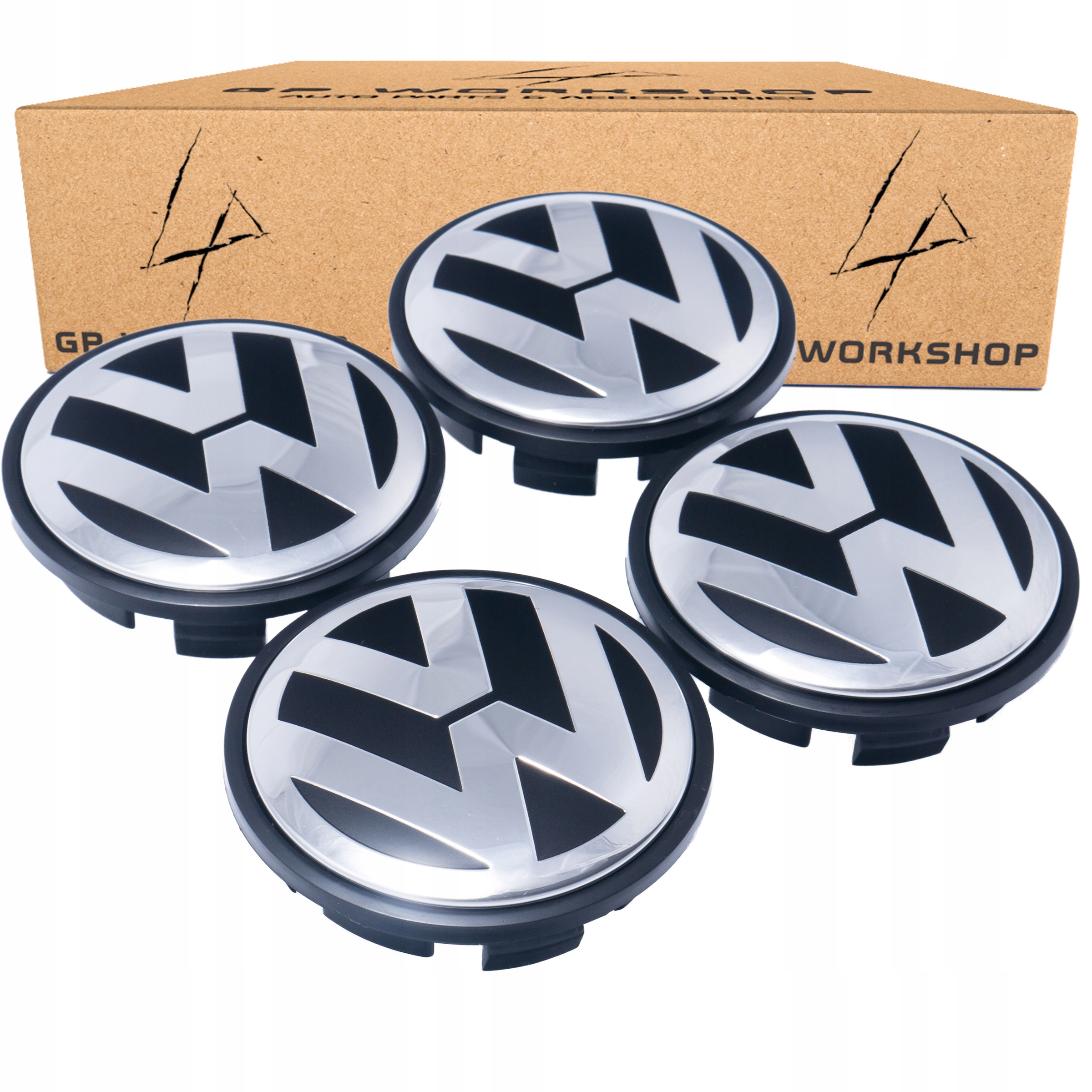 

4x Vw Dekielki Felg 65mm Kapsel Volkswagen 4szt