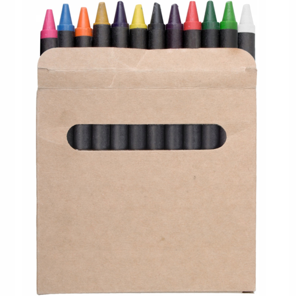 

Kredki Świecowe woskowe Zestaw 12 Sztuk kolorów