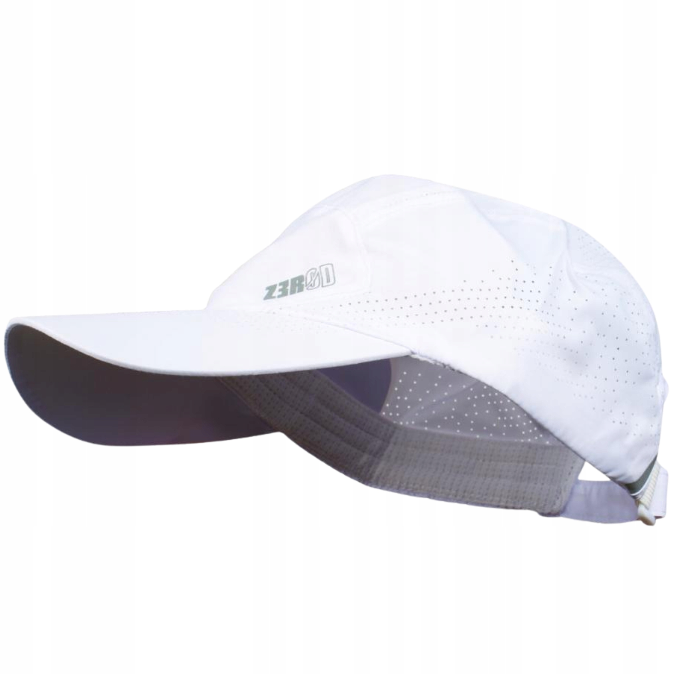 Czapka z Daszkiem do Biegania Zerod Running Cap Biała