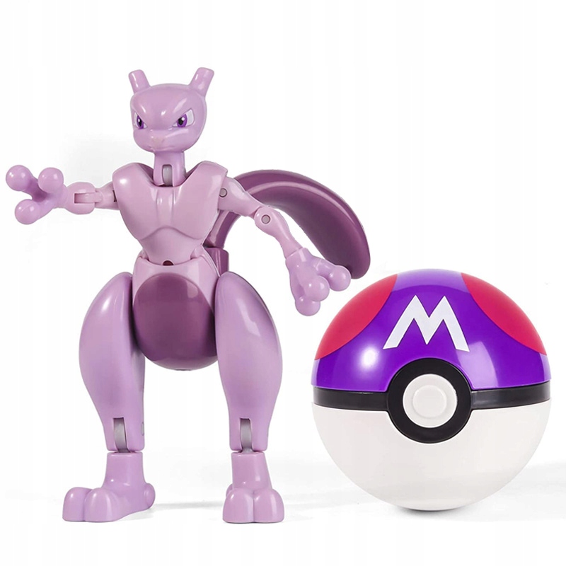 

Pokeball Clip Składana Figurka Pokemon Mewtwo